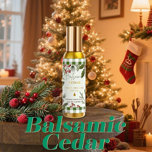 Room Spray, Balsamic Cedar, Gingerbread Cookies, 3 Pack, Each 4 fl oz, - Image 2