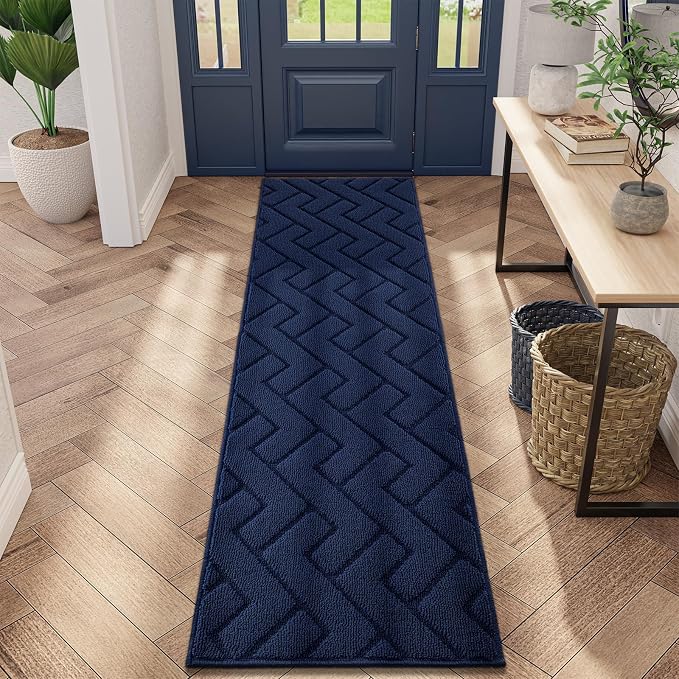 hicorfe Indoor Doormat, Front Back Door Mat Rubber Backing Non Slip Door Mats by Hicorfe