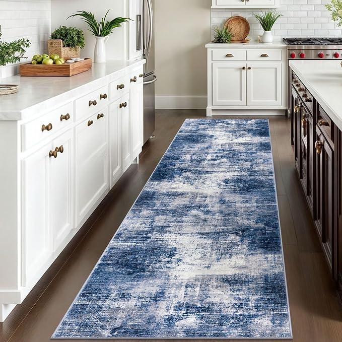 IOHOUZE Abstract Runner Rug 3x10 Ft Washable Runners - Image 2