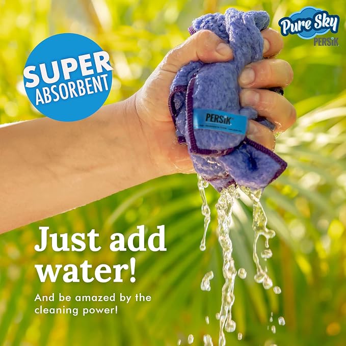 Pure-Sky Magic Deep Clean Cleaning Cloth – JUST ADD Water No Detergents Needed - Image 6