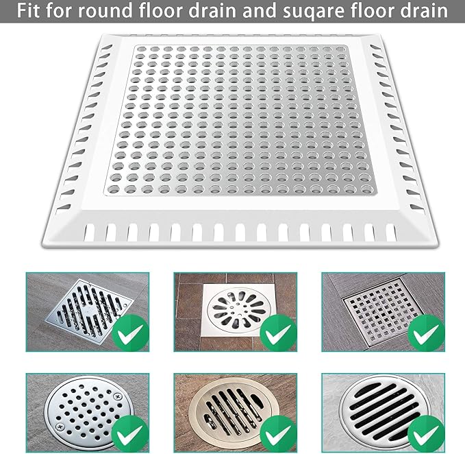 Shower Drain Hair Catcher/Drain Strainer/Shower Drain Cover - Image 3