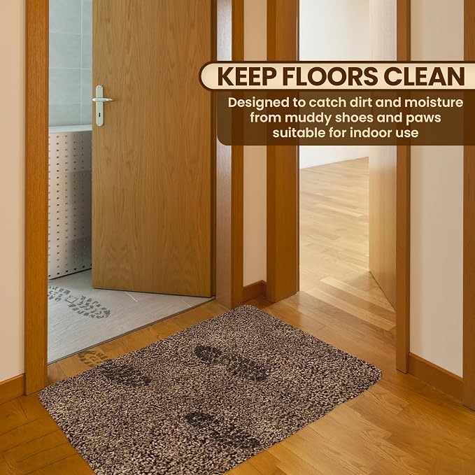 Premium Microfiber Indoor Door Mat – 32"x48" Washable Entry Mat, Waterproof - Image 4