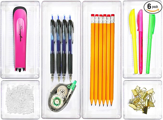Simple Houseware Clear Drawer Organizer by SimpleHouseware