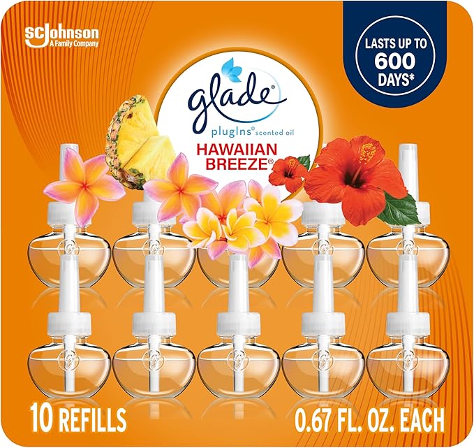 Glade PlugIns Refills Air Freshener, Scented and Essential Oils by Glade