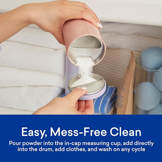 BLUELAND Oxi Laundry Booster Powder Refill 2-Pack, Fragrance Free & Clear - Image 3