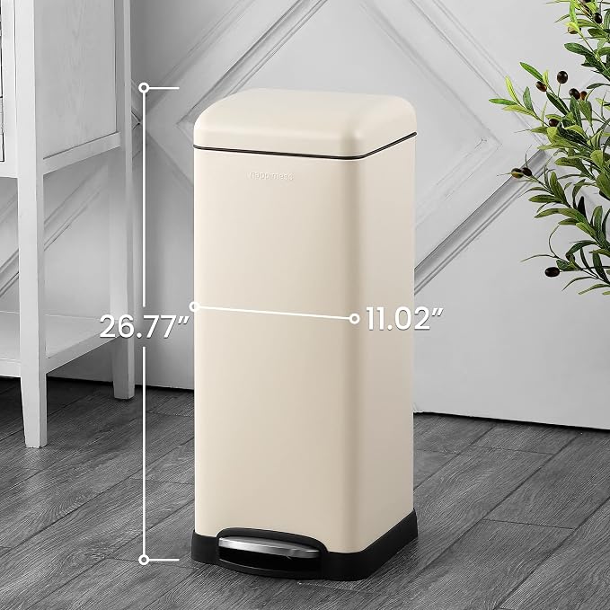 happimess HPM1007F Betty Retro 8-Gallon Step-Open Trash Can - Image 6