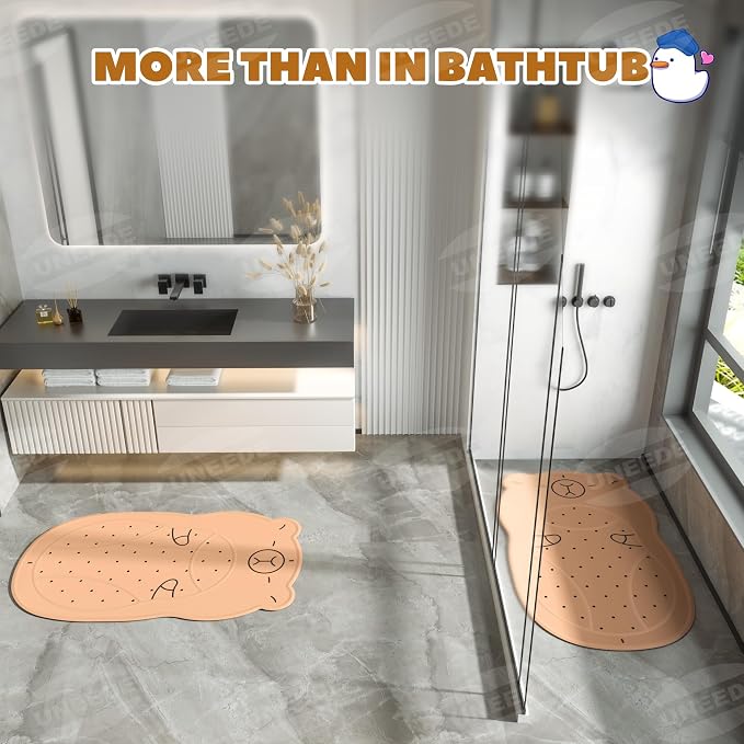 UNEEDE Kids Bathtub Mat Non Slip Shower Mat - Image 8