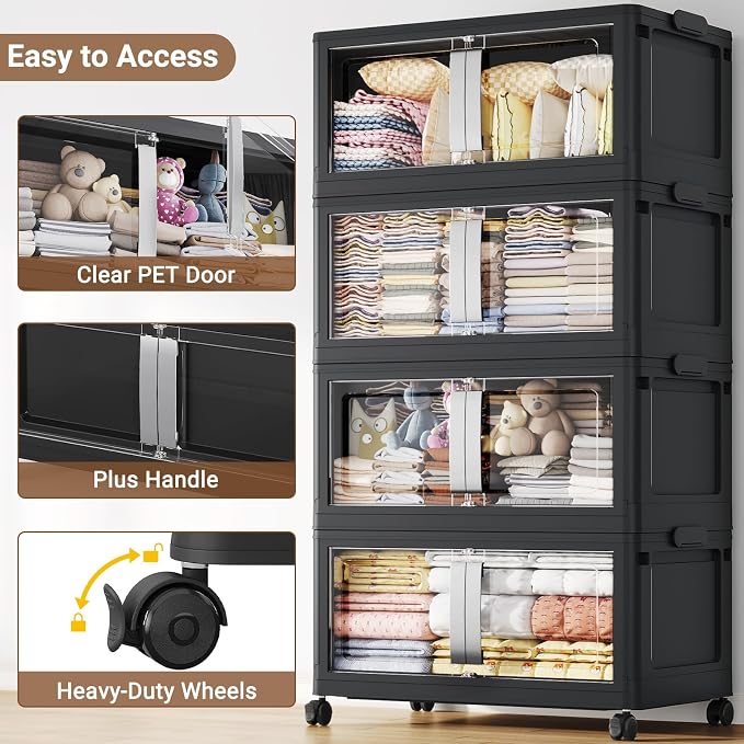 BROVIEW 640QT Stackable Storage Bins - Image 4