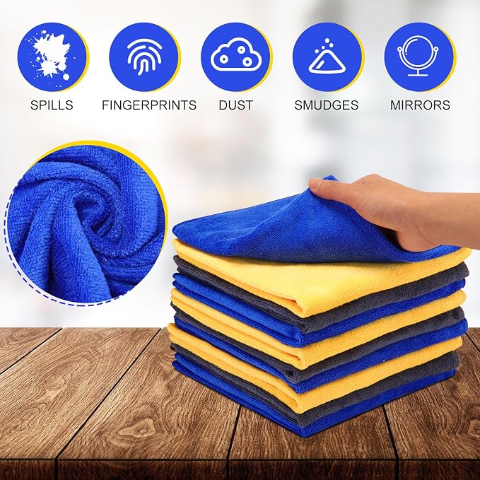 Nuenen Microfiber Cleaning Cloths - Image 3