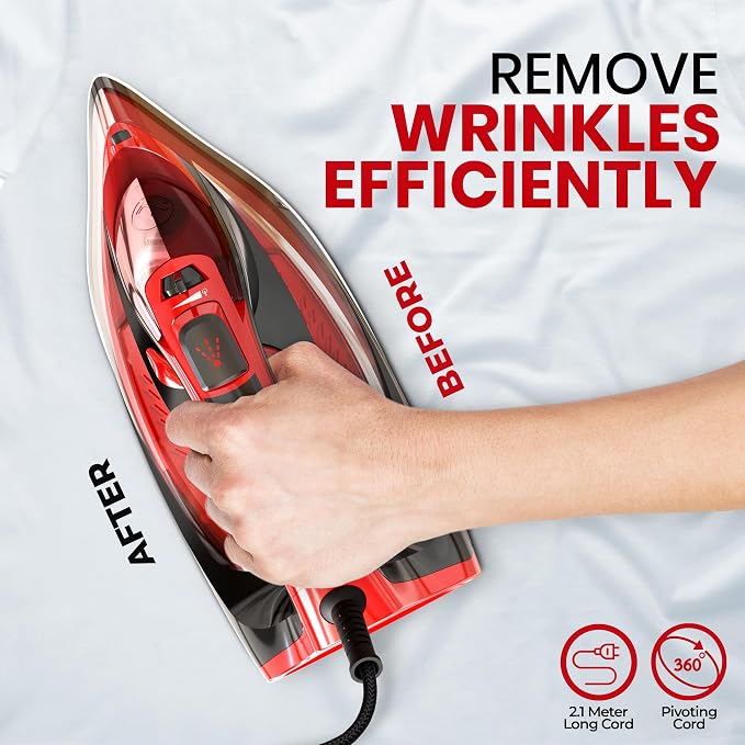 Utopia Home Steam Iron for Clothes - Image 7