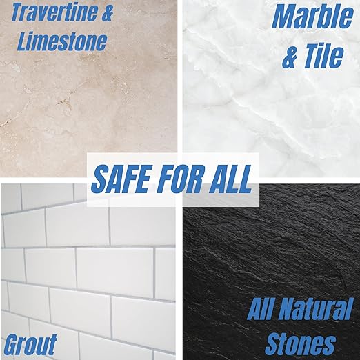 Natural Stone and Grout Penetrating Shower Sealer. Marble, Granite Travertine - Image 5