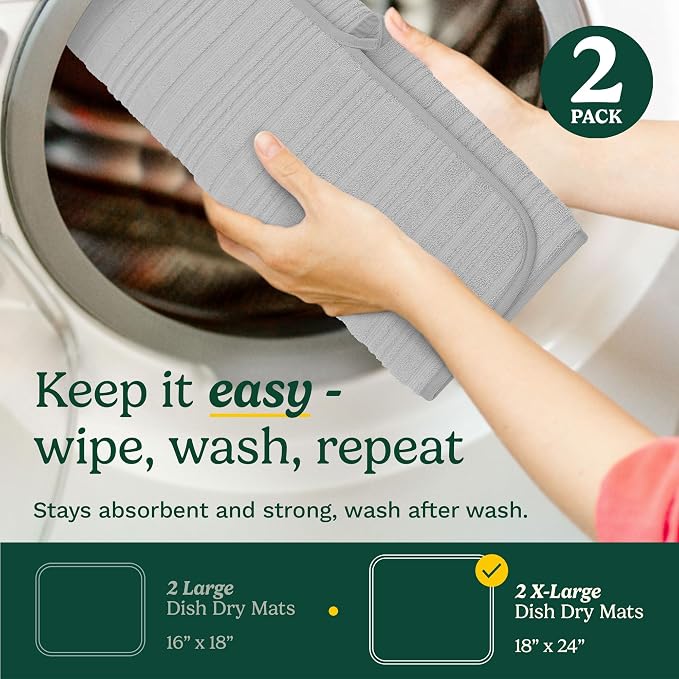 Cuisinart Dish Drying Mats for Kitchen Counter - Image 6