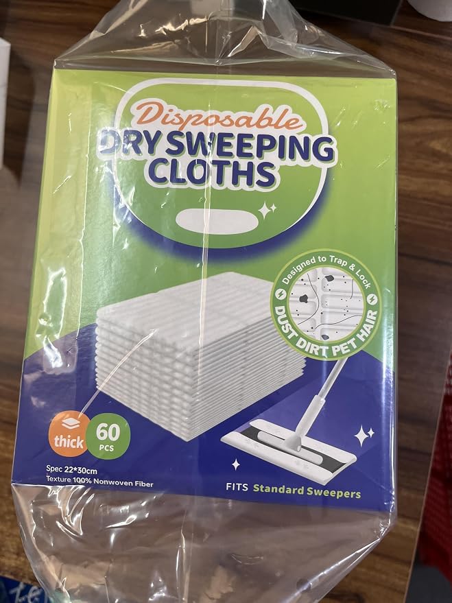 JEBBLAS Disposable Mop Cloth Dry Sweeping Pad - Image 11