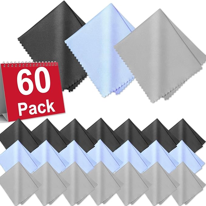 60-Pack Microfiber Cleaning Cloths by Unknown