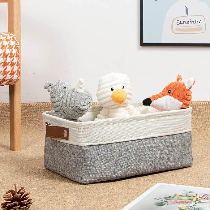 DULLEMELO Small Collapsible Fabric Basket - Image 5