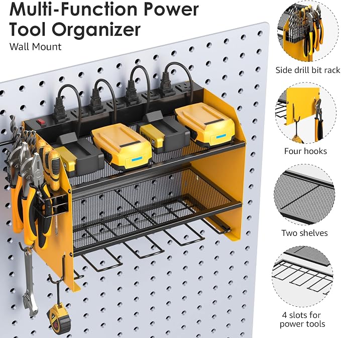 CCCEI Set Power Tool Organizer Wall Mount - Image 5
