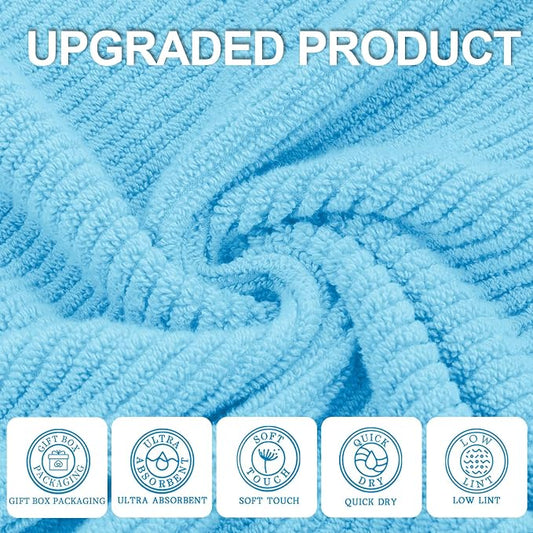 VOOVA & MOVAS Blue Washcloths - Image 2