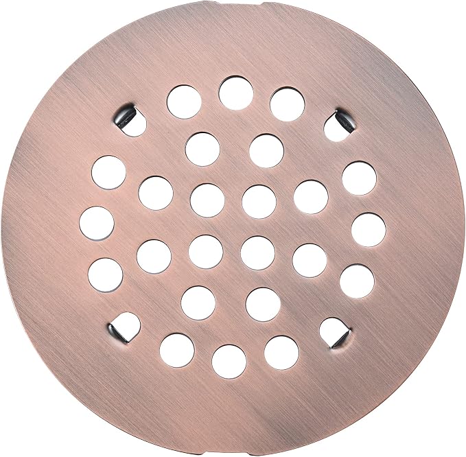rrajj 4-1/4 Inch Round Snap-in Shower Floor Drain Cover Replacement Cover by RRAJJ