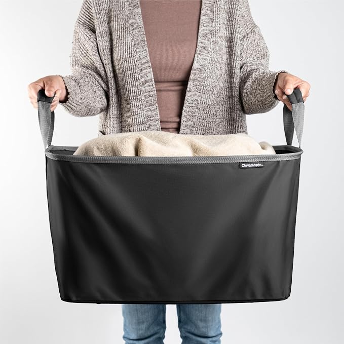 CleverMade Collapsible Laundry Basket Hamper