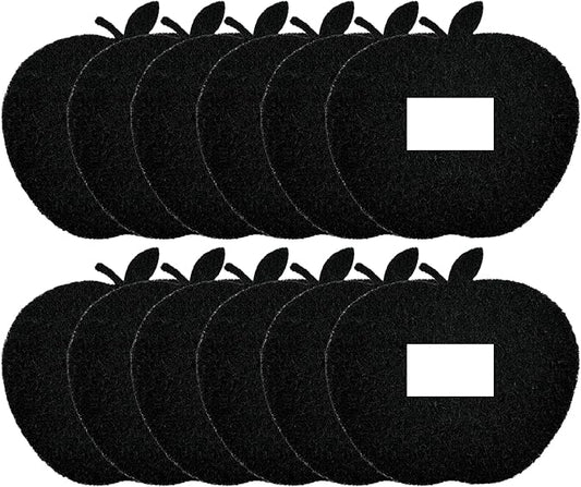 12-Pack Universal Trash Can Odor Absorbing Filters, Activated Charcoal by Home
