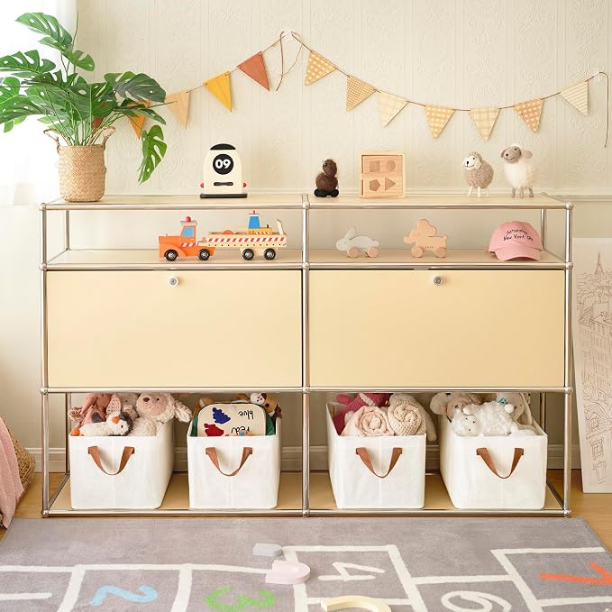 GRANNY SAYS Storage Baskets for Shelves, Closet Organizer Bins, Clothes Storage - Image 2