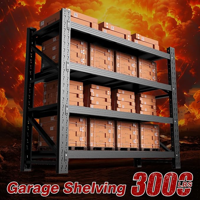 3000LBS Metal Steel Storage Shelves - Image 4