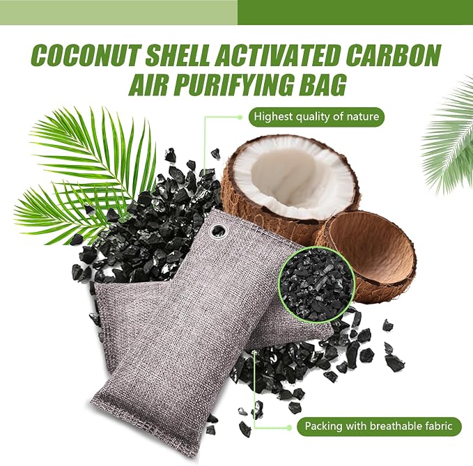Activated Charcoal Odor Absorber, Odor Eliminator - Image 2