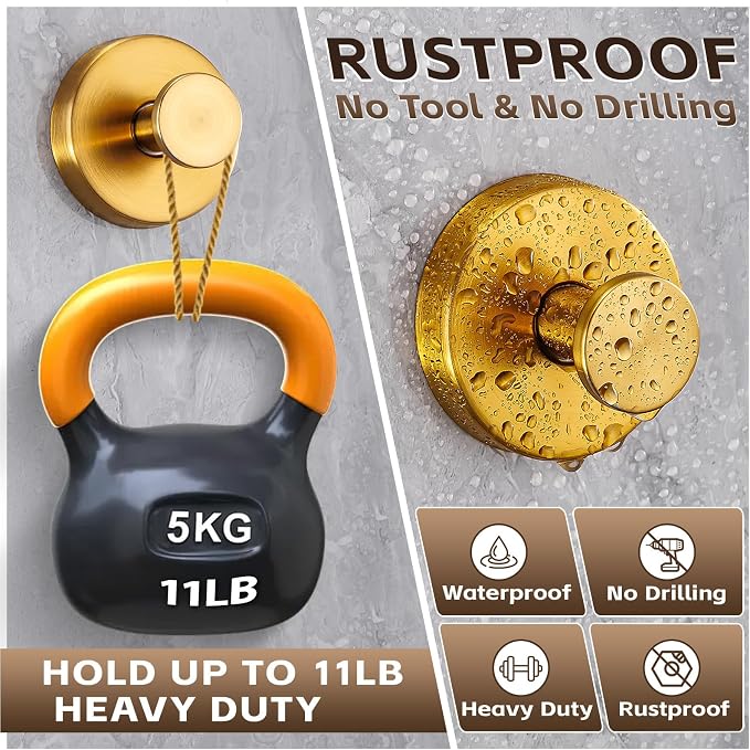 Reusable Heavy Duty Suction Cup Hooks - Image 2