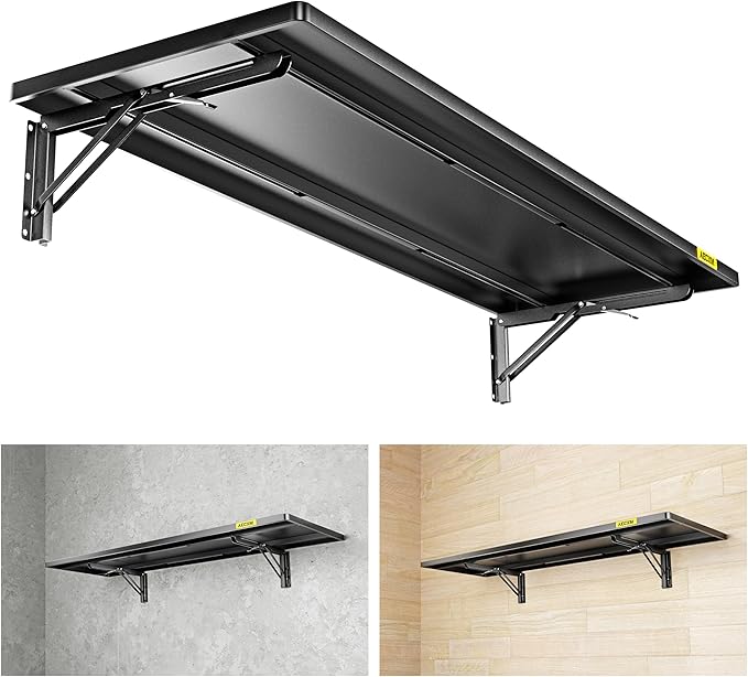 1.2x3ft Adjustable Rail Type Folding Storage Rack Shelf, Suitable by AECXM