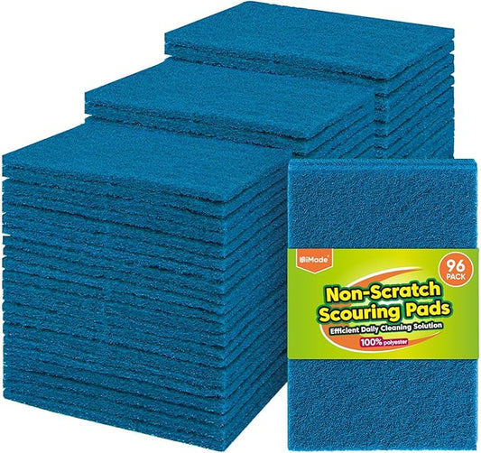 Non-Scratch Scouring Pads, Garage and Outdoors, Reusable Dish Scrubber Pads by Unimade