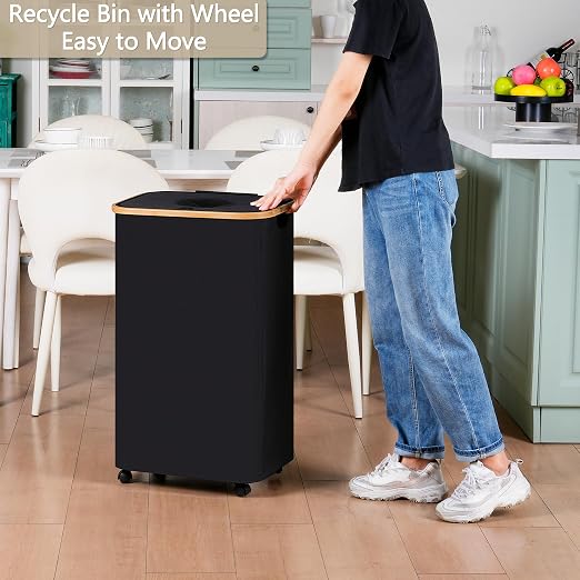 efluky Recycle Bins for Kitchen 100L, Recycling Bin - Image 6