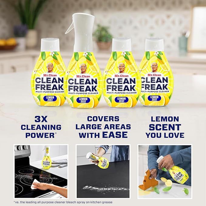 Mr. Clean Clean Freak Multi Surface Cleaning Spray, Deep Cleaning Mist Starter - Image 2