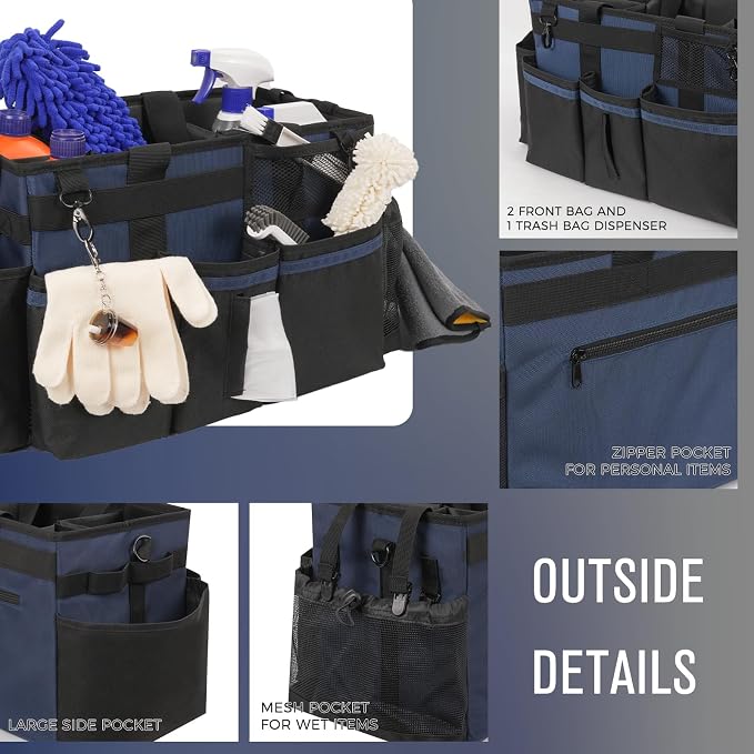 Wearable Cleaning Caddy, Cleaning Caddy Supplies Organizer - Image 3