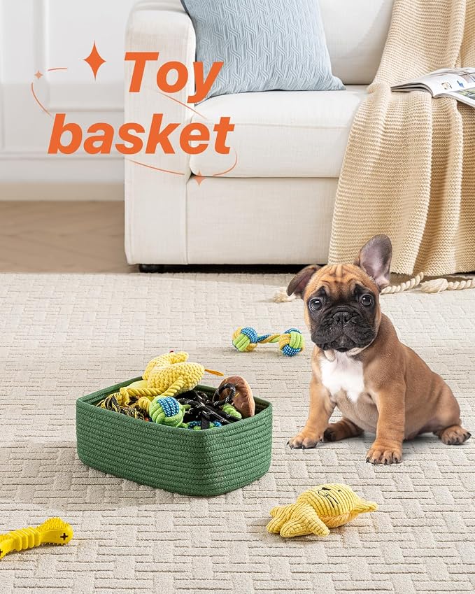 Small Woven Basket, Storage Basket - Image 5