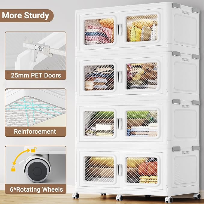 BROVIEW 880 Qt Stackable Storage Bin - Image 5