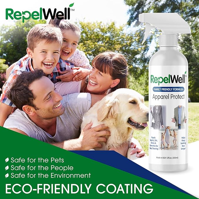 Apparel Protect Stain & Water Repellent Spray – Non-Toxic, Eco-Friendly - Image 2
