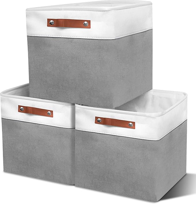 12in Open Fabric Storage Basket by EITMOW