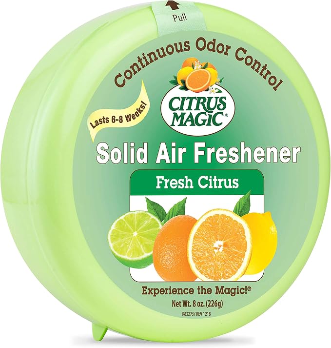 Citrus Magic Odor Absorbing Solid Air Freshener, Fresh Citrus - Image 15