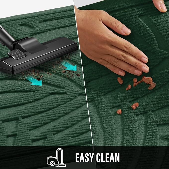 Front Door Mat, Absorbent Resist Dirt Welcome Door Mat Indoor Outdoor, - Image 6