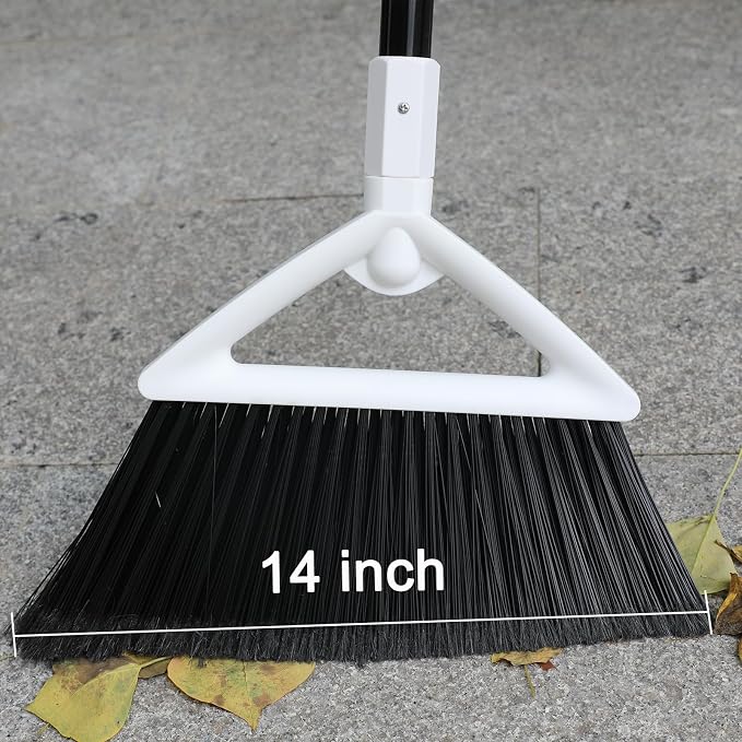4 Pack Outdoor Indoor Broom, Brooms - Image 2