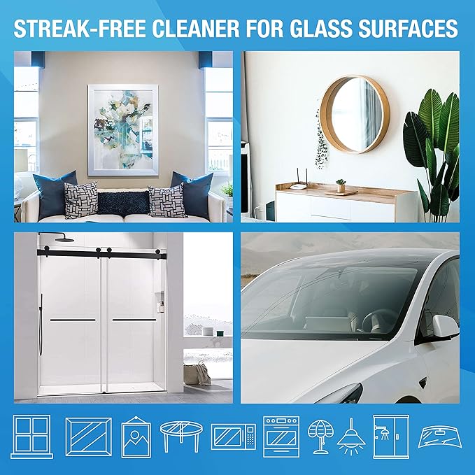 MiracleWipes for Glass, Disposable and Streak Free Cleaning Wipes for Mirrors - Image 7