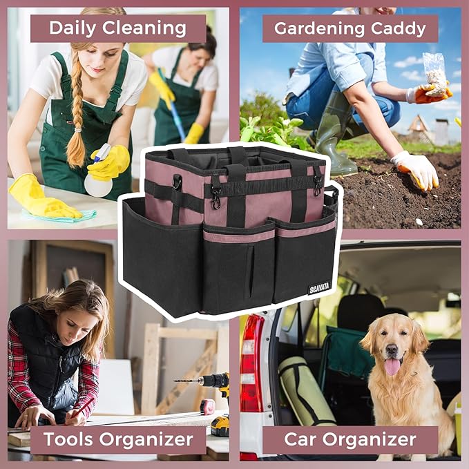 Compact Wearable Cleaning Caddy, Small Cleaning Caddy Supplies Organizer - Image 7