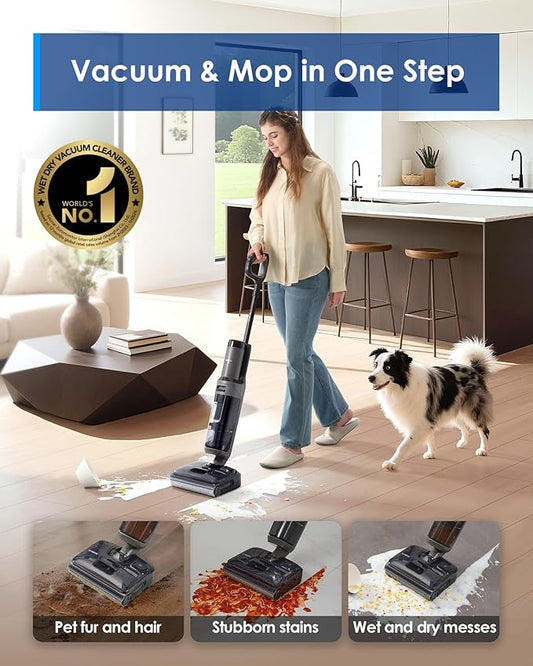 Tineco Floor ONE i6 Stretch Wet Dry Vacuum Cleaner, Vacuum & Mop All in One - Image 2