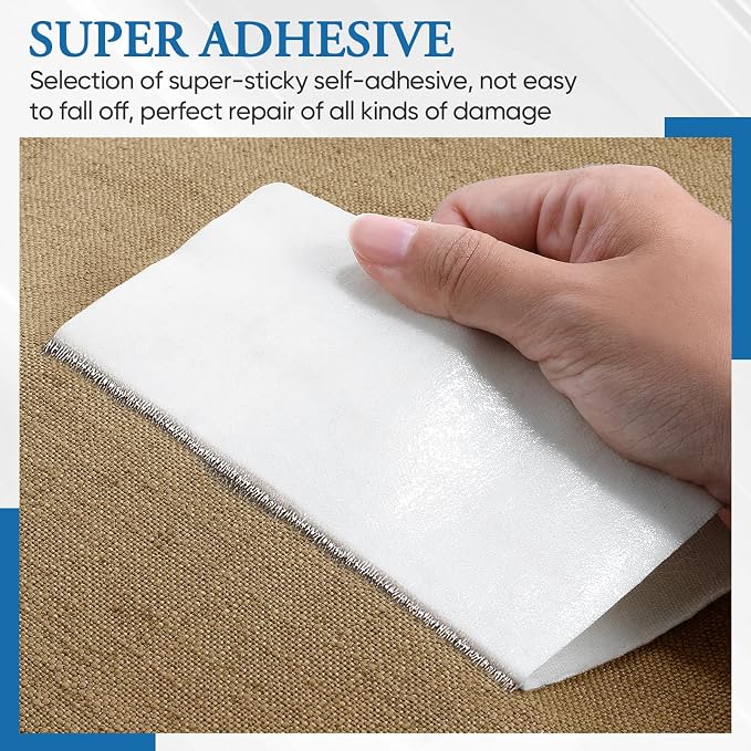 Canvas Repair Patch 5.5 x 8 Inches 6Pcs Self-Adhesive Waterproof Canvas Patch - Image 4