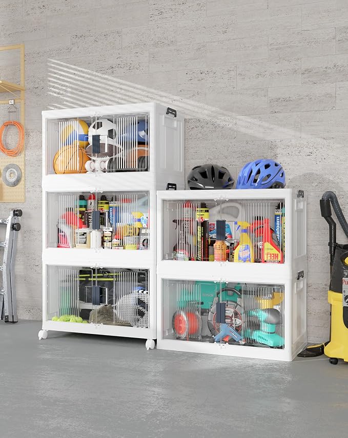 OlarHike 97QT Stackable Storage Bins by OlarHike
