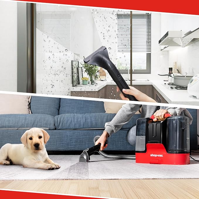Shop-Vac Portable Carpet and Upholstery Cleaner Machine, Powerful Spot Cleaner - Image 8