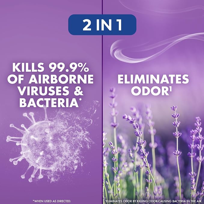 Lysol Air Sanitizer Spray with Odor Eliminator - Image 3