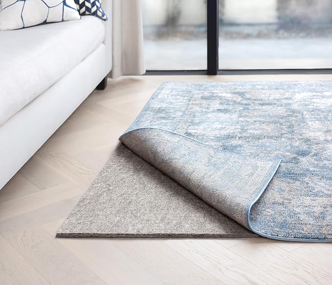 RUGPADUSA - Dual Surface - 8'x11' - 1/2" Thick - Felt + Rubber - Non-Slip - Image 2