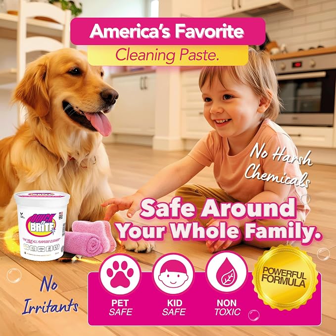 Quick 'n Brite All Purpose Cleaning Paste – Miracle Cleaner - Image 4