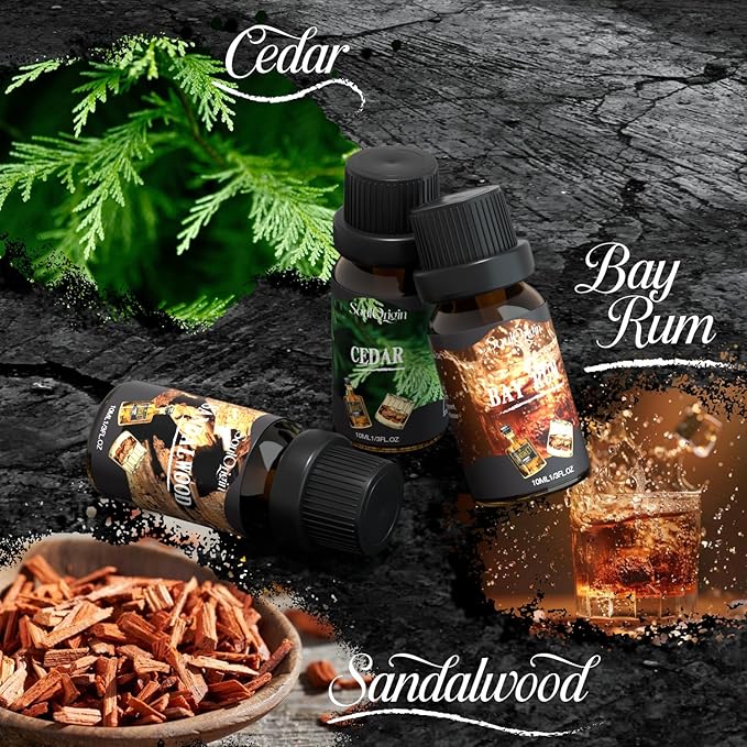 Gentleman Fragrance Oils Set, Essential Oil - Image 2